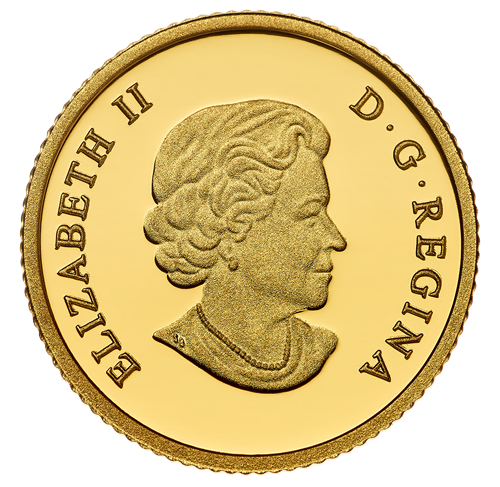 1/10 oz. Pure Gold Coin - Bald Eagle - Mintage: 3,000 (2014)