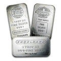 1 oz Silver Bar - Engelhard .999 Fine - Random Design