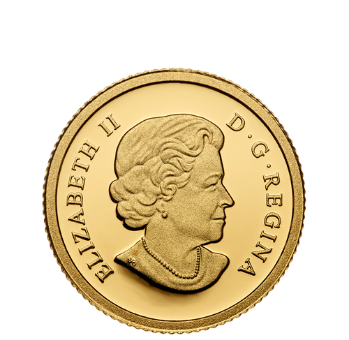 1/25 oz. Pure Gold Coin - Sea Creatures: Seahorse - Mintage: 7,500 (2014)