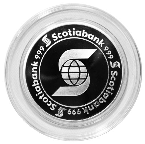 5 oz Silver Round – Scotiabank